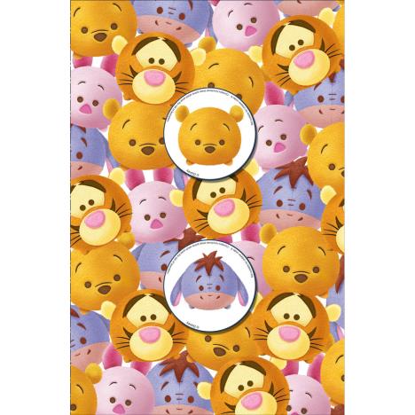 Disney Tsum Tsum Winnie The Pooh Card With Two Badges £2.49